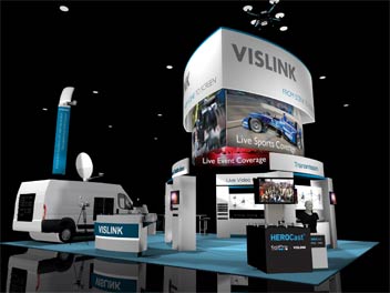 vislink nab 20x40 custom exhibit rendering 1